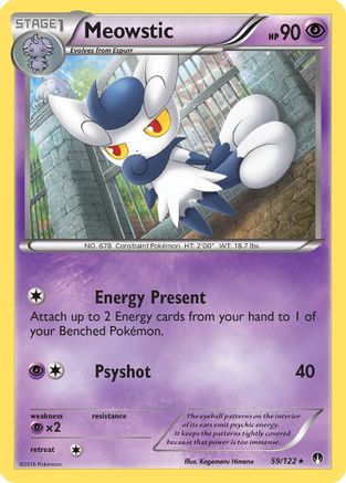 Meowstic 059  - Rare