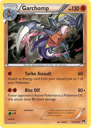 Garchomp 070  - Holofoil - Holo Rare