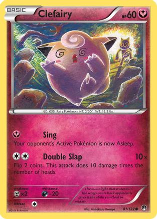 Clefairy 081  - Common