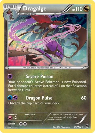 Dragalge 086  - Holofoil - Holo Rare