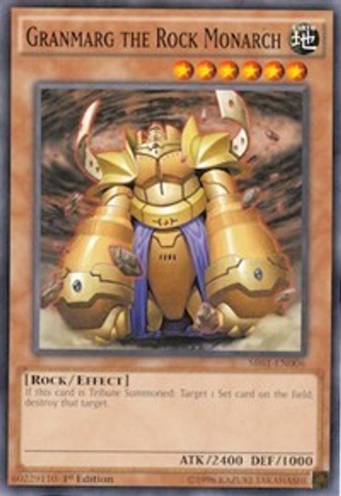 Granmarg the Rock Monarch (SR01-EN006) - Common