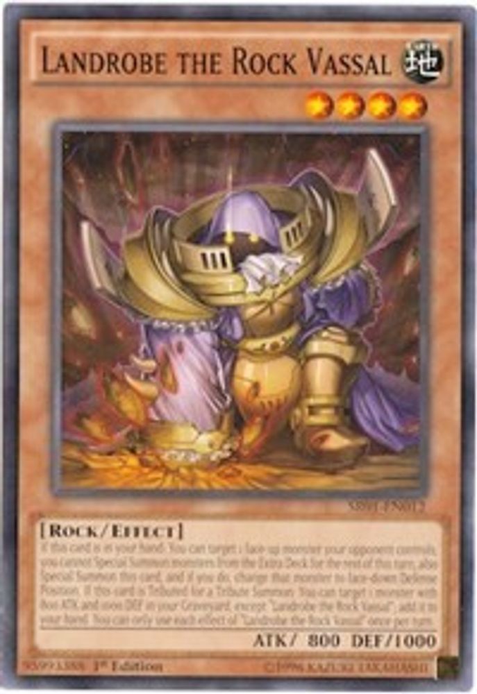 Landrobe the Rock Vassal (SR01-EN012) - Common