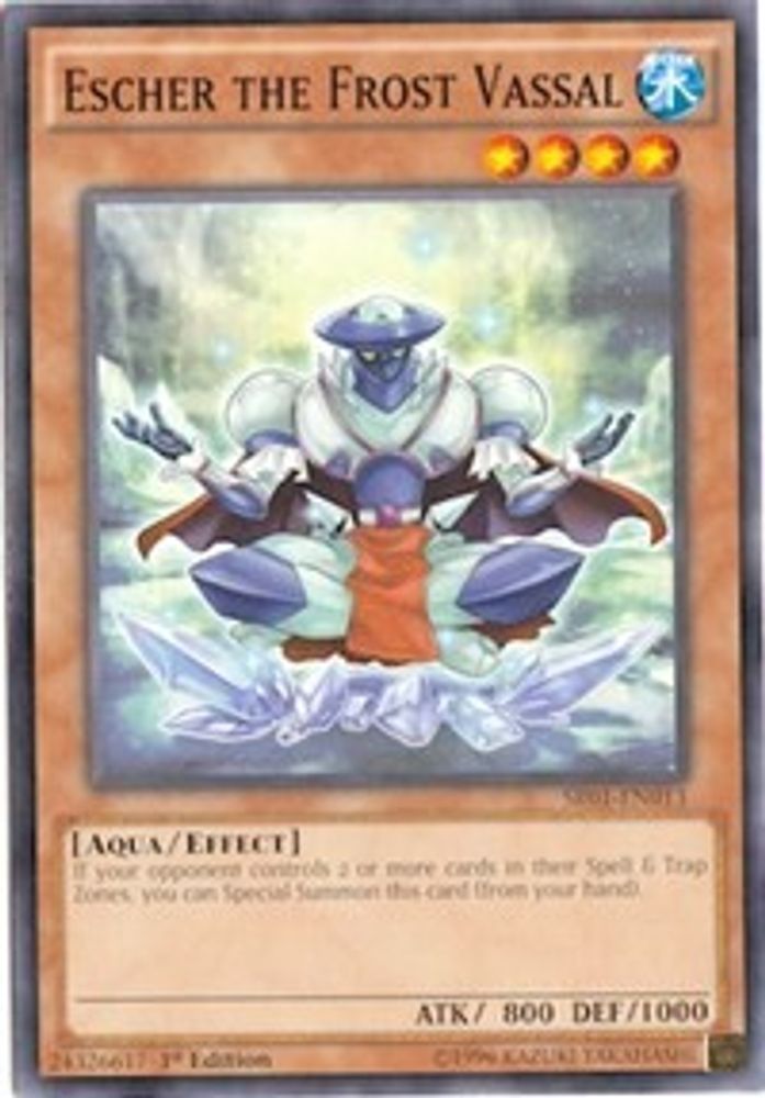 Escher the Frost Vassal (SR01-EN013) - Common