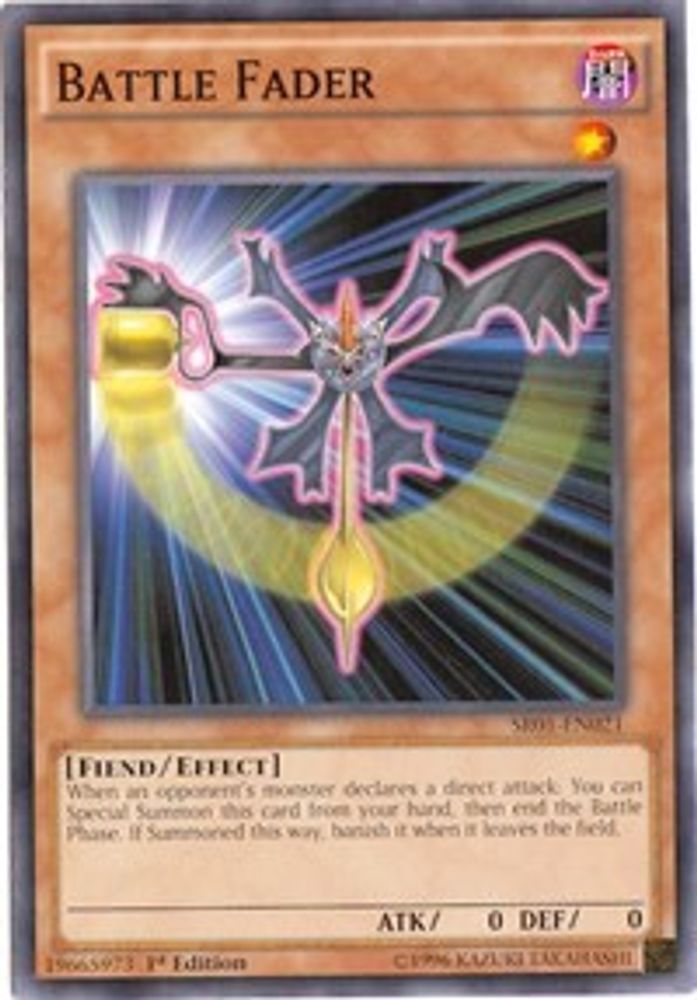 Fader de combat [SR01-EN021] Commun 