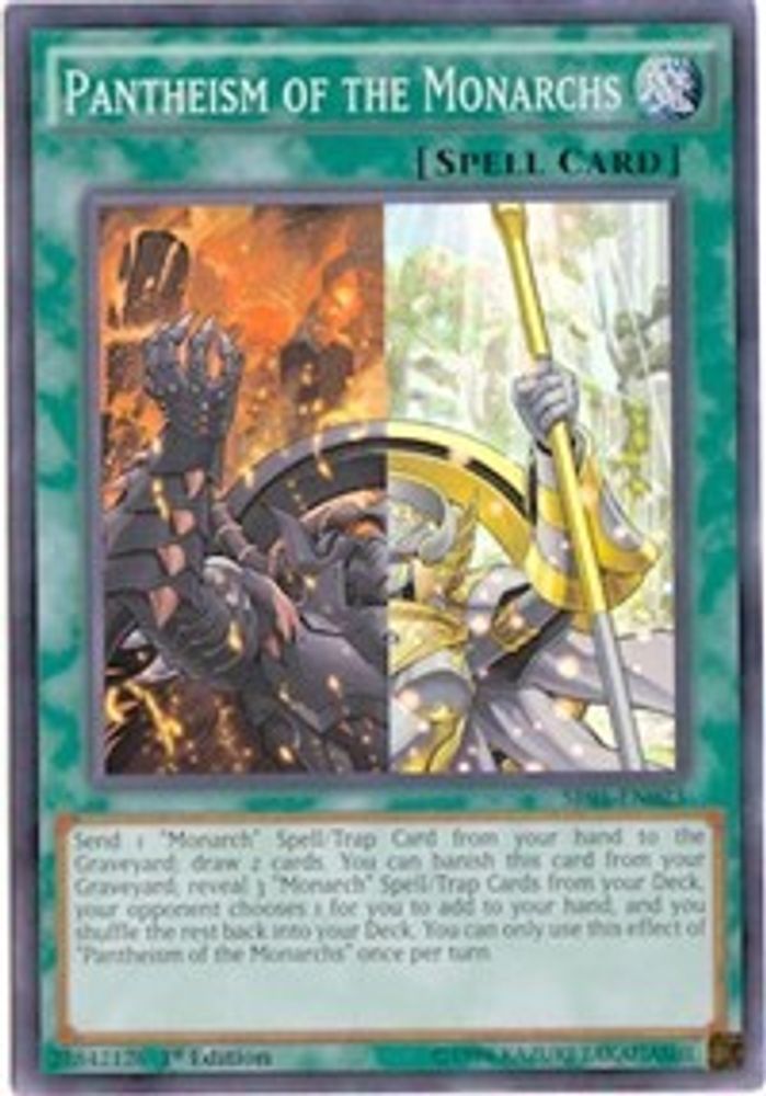 Pantheism of the Monarchs (SR01-EN023) - Super Rare