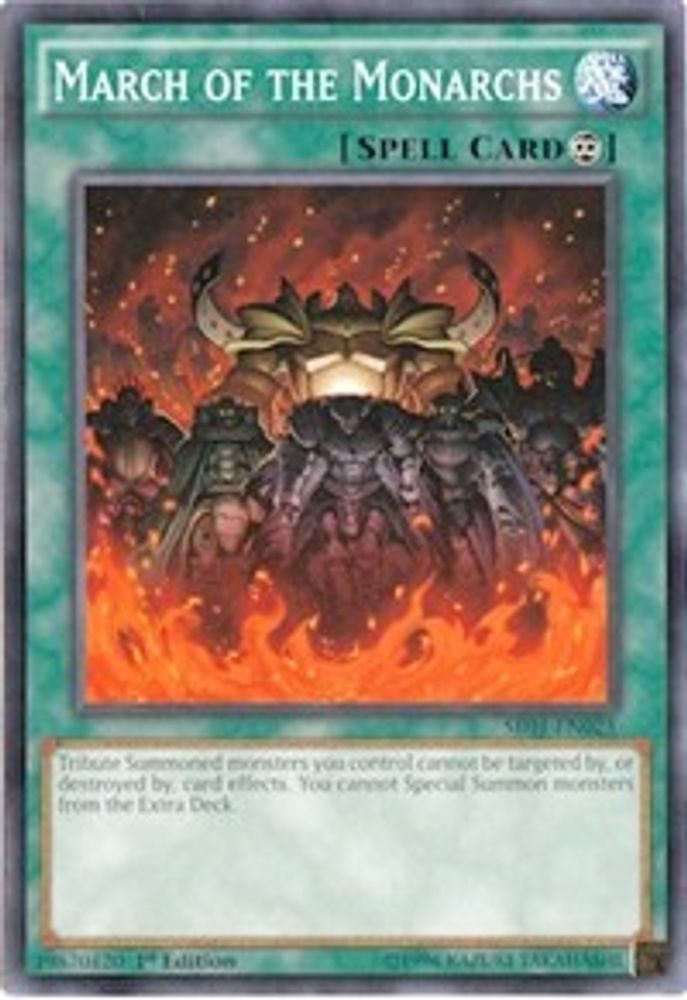 March of the Monarchs (SR01-EN025) - Common