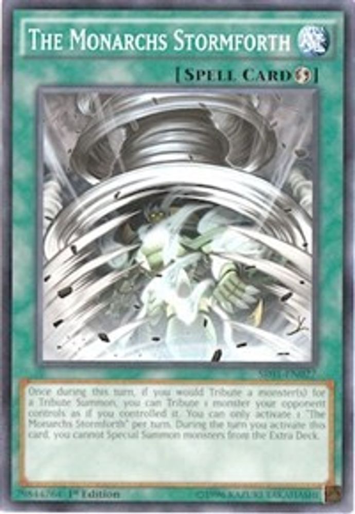 The Monarchs Stormforth (SR01-EN027) - Common