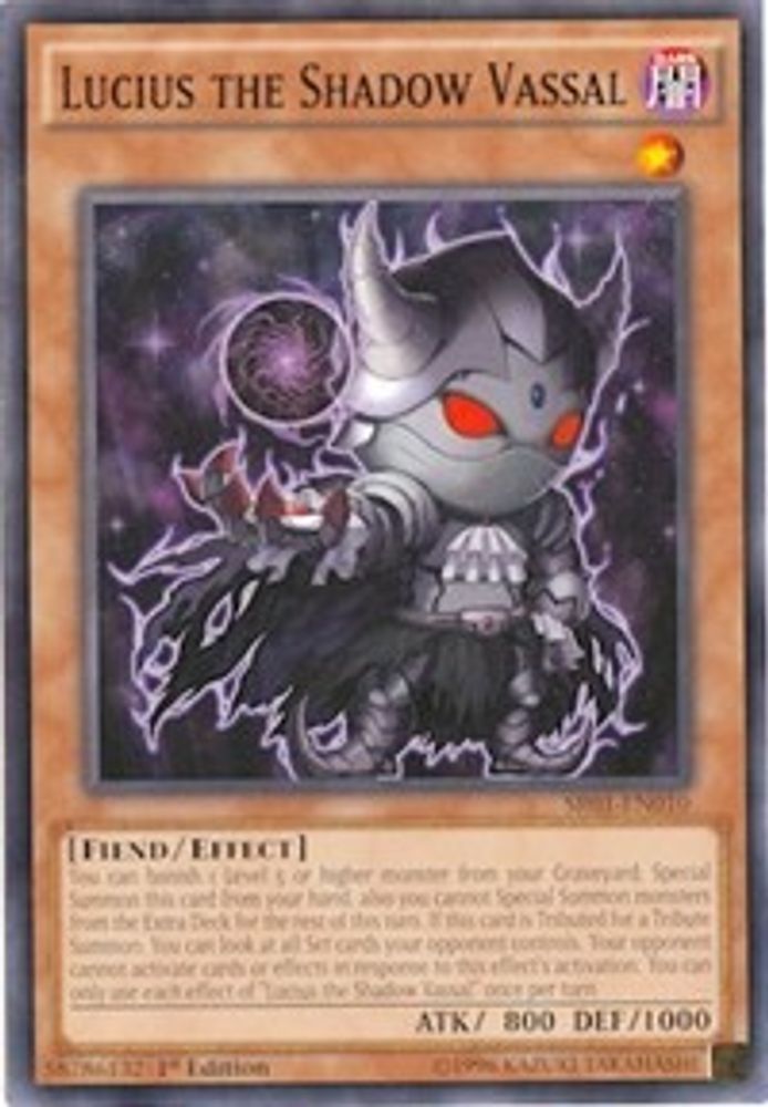 Lucius the Shadow Vassal (SR01-EN010) - Common