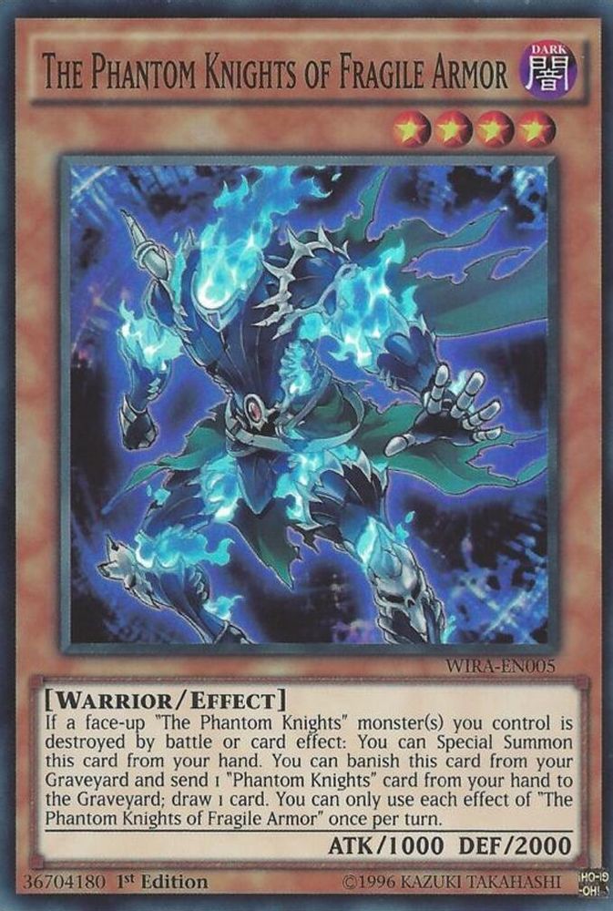 The Phantom Knights of Fragile Armor (WIRA-EN005) - Super Rare