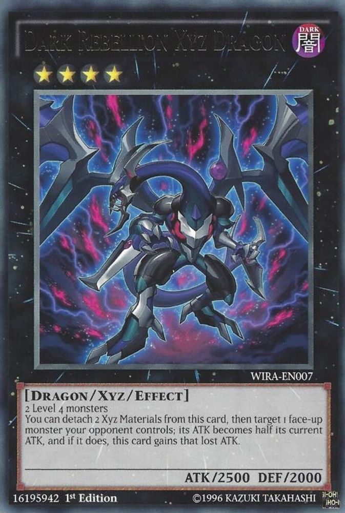 Dark Rebellion Xyz Dragon (WIRA-EN007) - Rare