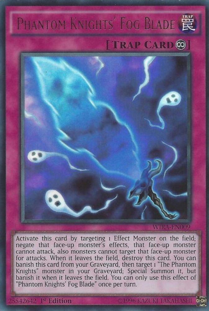 Phantom Knights' Fog Blade (WIRA-EN009) - Ultra Rare
