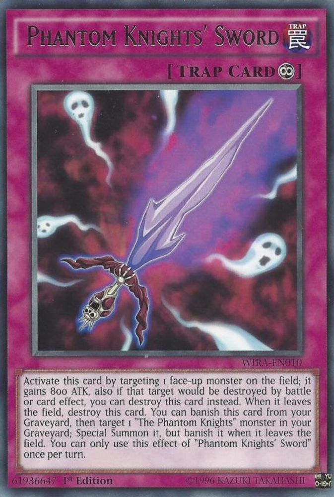 Phantom Knights' Sword (WIRA-EN010) - Rare