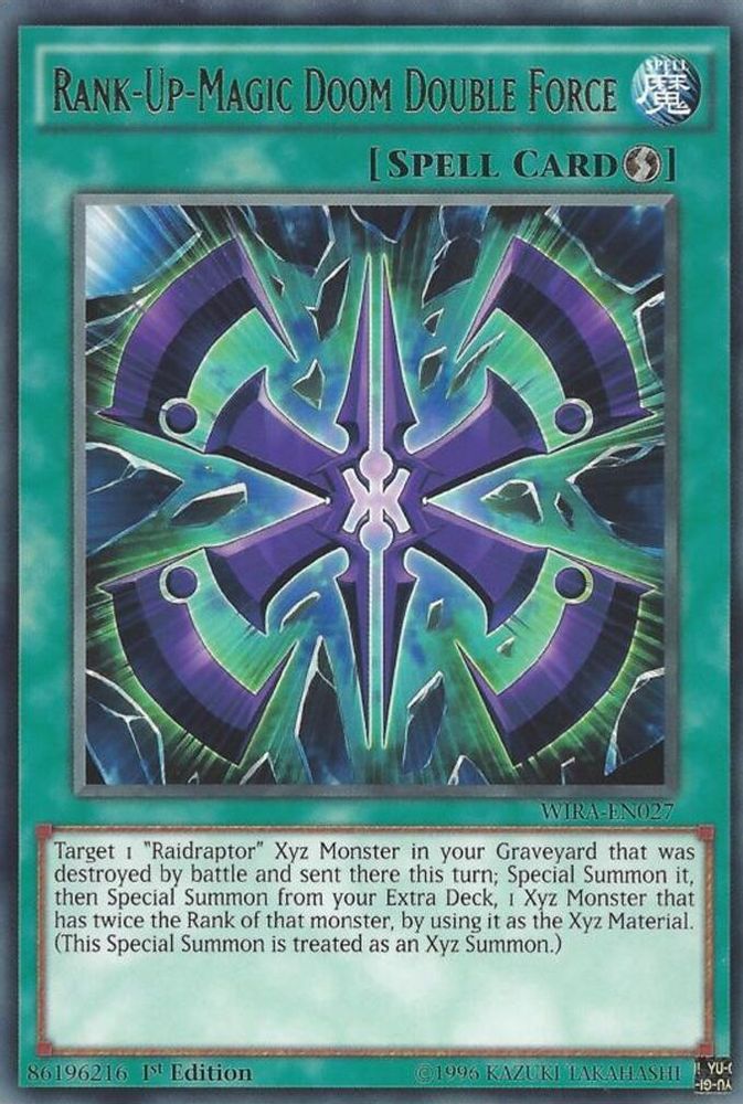 Rank-Up-Magic Doom Double Force (WIRA-EN027) - Rare