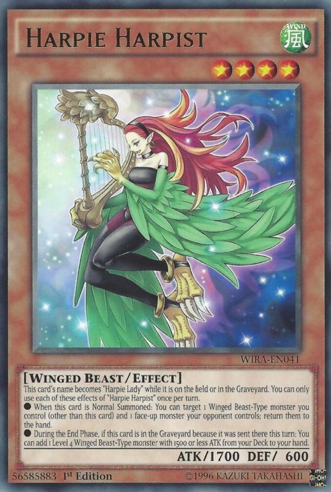 Harpie Harpist (WIRA-EN041) - Rare