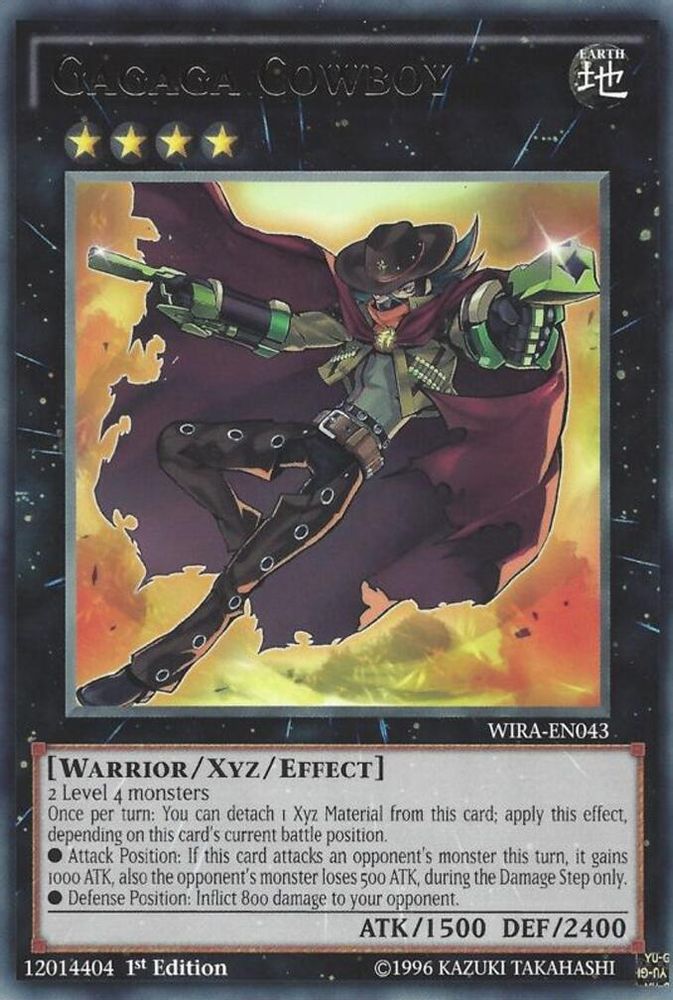 Gagaga Cowboy (WIRA-EN043) - Rare