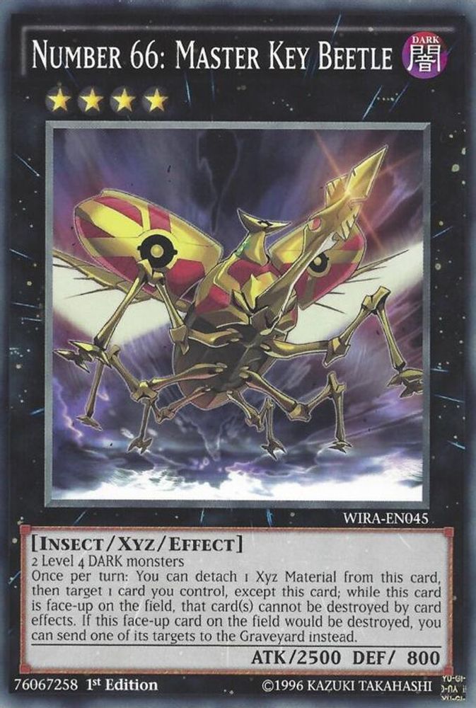 Number 66: Master Key Beetle (WIRA-EN045) - Common