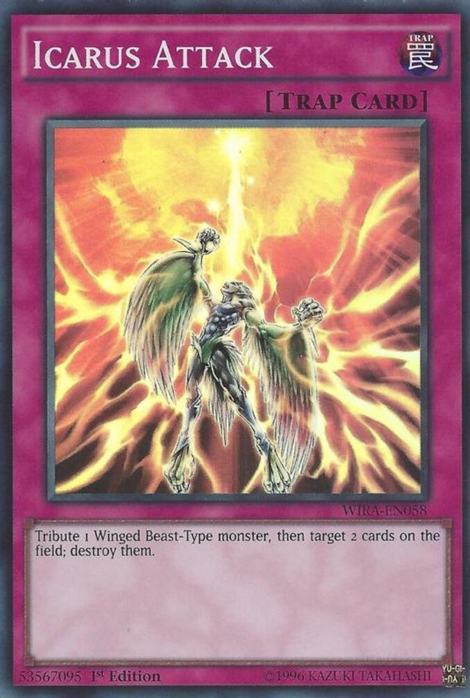 Icarus Attack (WIRA-EN058) - Super Rare