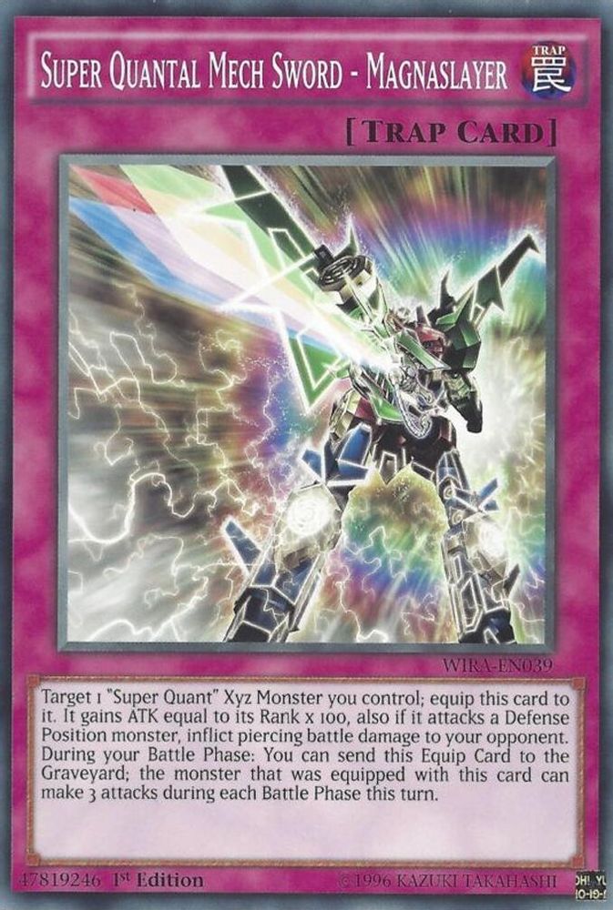 Super Quantal Mech Sword - Magnaslayer (WIRA-EN039) - Common