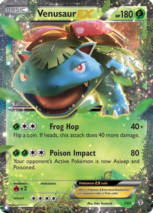 Venusaur EX 001/83  - Holofoil - Ultra Rare