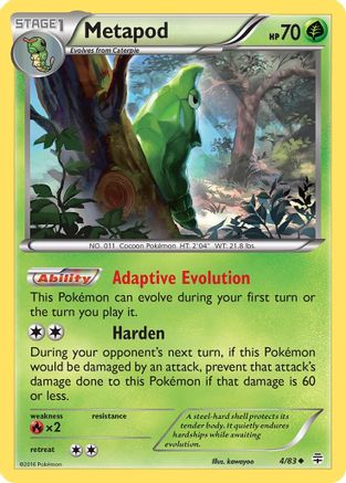 Metapod 004  - Uncommon