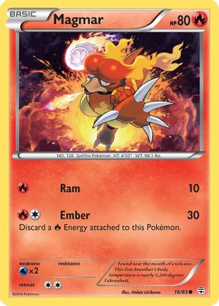 Magmar 016/83  - Common