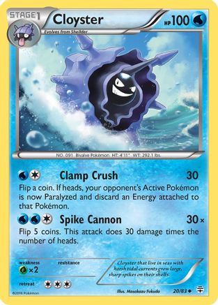 Cloyster/83  - Uncommon