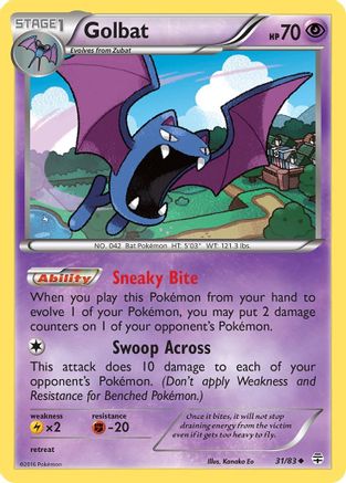 Golbat 031  - Uncommon