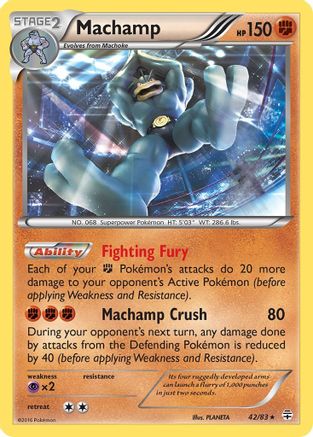 Machamp/83  - Holofoil - Holo Rare