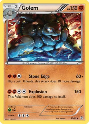 Golem/83  - Holofoil - Holo Rare
