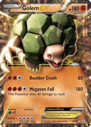 Golem EX 046  - Holofoil - Ultra Rare
