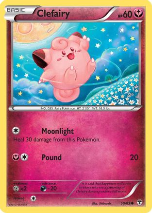 Clefairy 050  - Common