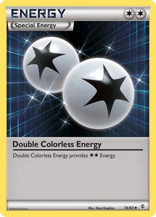 Double Colorless Energy 074  - Uncommon
