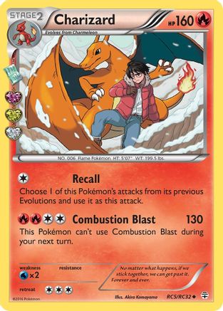 Charizard RC5  - Holofoil - Uncommon