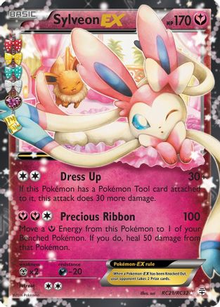 Sylveon EX RC21  - Holofoil - Ultra Rare