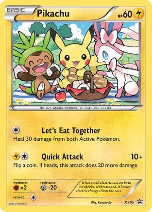 Pikachu XY95  - Holofoil - Promo