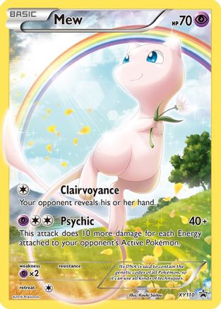 Mew XY110  - Holofoil - Promo