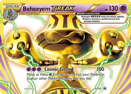 Beheeyem BREAK - XY135  - Holofoil - Promo