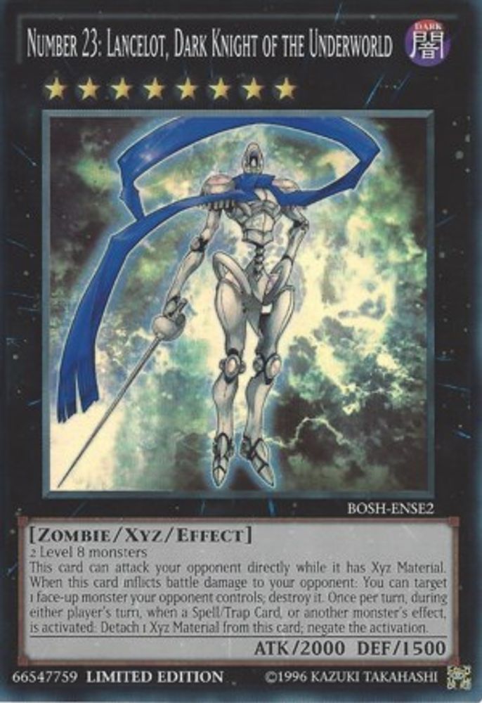 Numéro 23 : Lancelot, chevalier noir des enfers [BOSH-ENSE2] Super Rare 