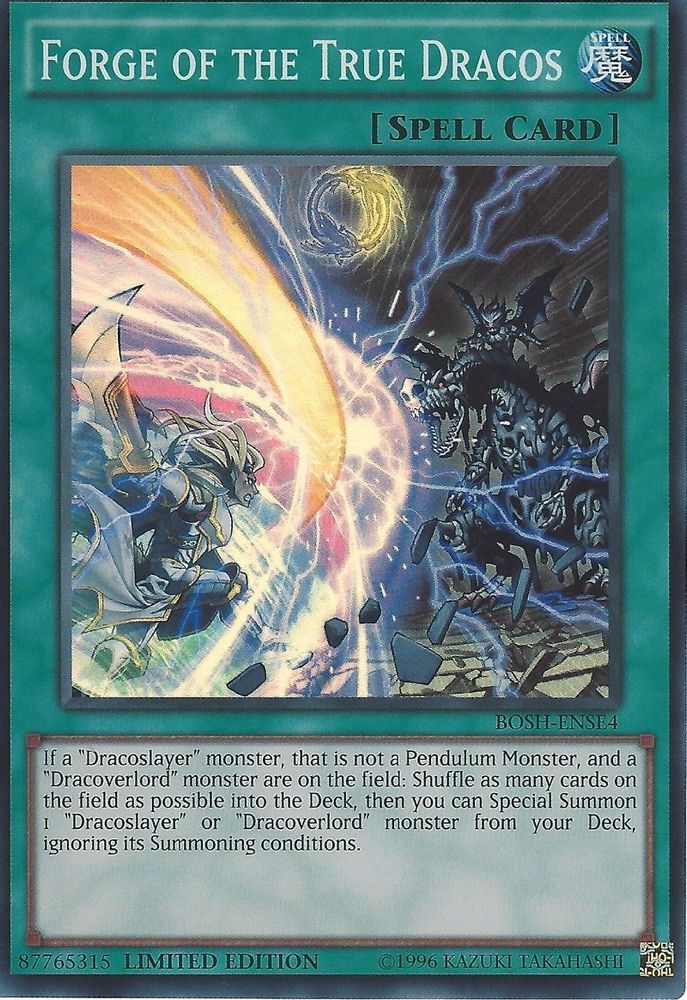 Forge of the True Dracos (BOSH-ENSE4) - Super Rare