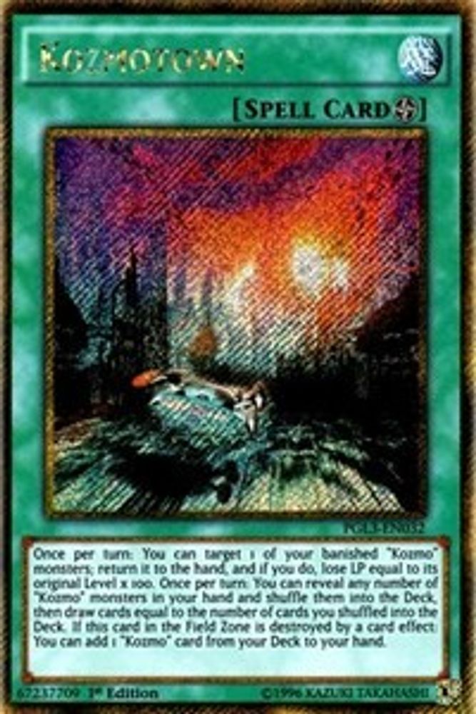 Kozmotown (PGL3-EN032) - Gold Secret Rare
