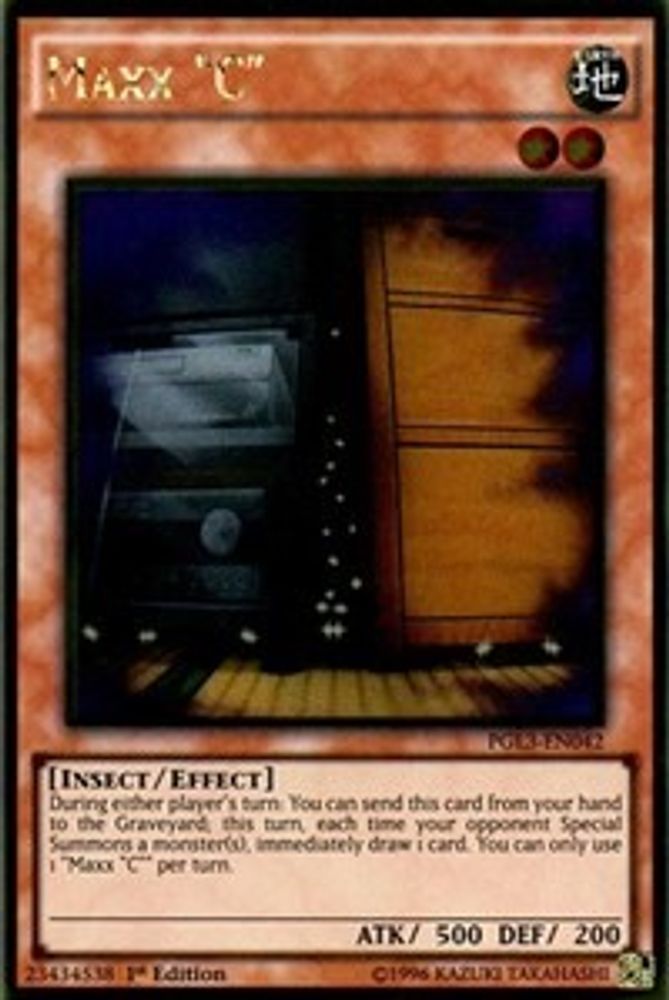 Maxx "C" (PGL3-EN042) - Gold Rare