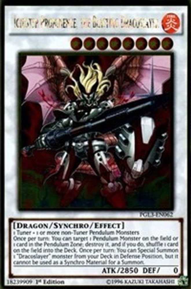 Ignister Prominence, the Blasting Dracoslayer (PGL3-EN062) - Gold Rare