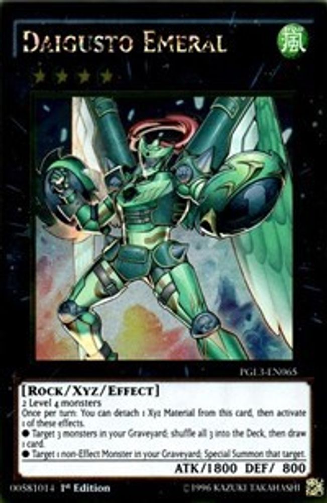 Daigusto Emeral (PGL3-EN065) - Gold Rare