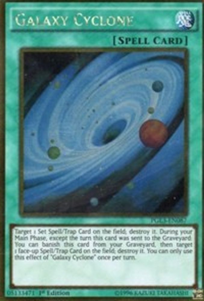 Galaxy Cyclone [PGL3-EN087] Or Rare 