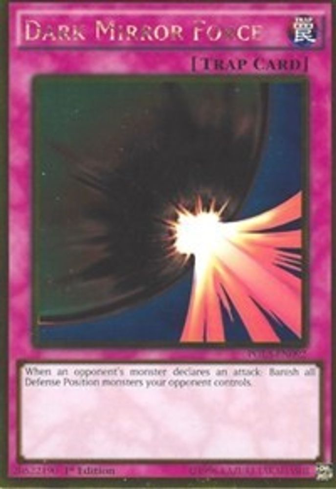 Dark Mirror Force [PGL3-EN092] Or Rare 