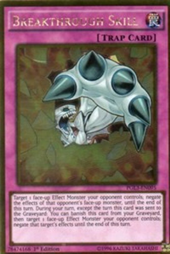 Breakthrough Skill (PGL3-EN095) - Gold Rare
