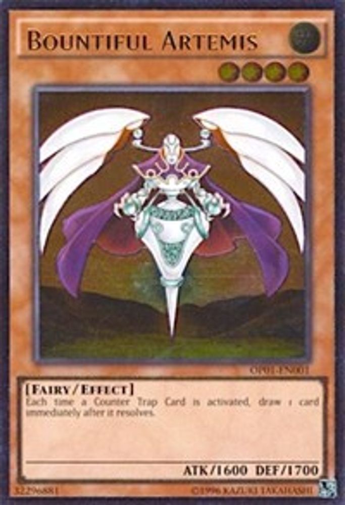Artémis généreuse [OP01-EN001] Ultimate Rare 