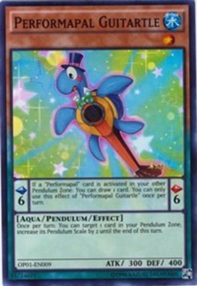 Guitare Performapal [OP01-EN009] Super Rare 