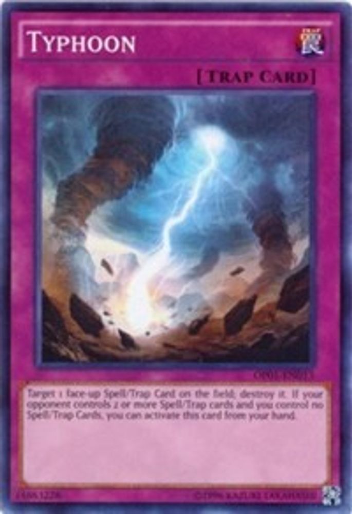 Typhoon (OP01-EN013) - Super Rare