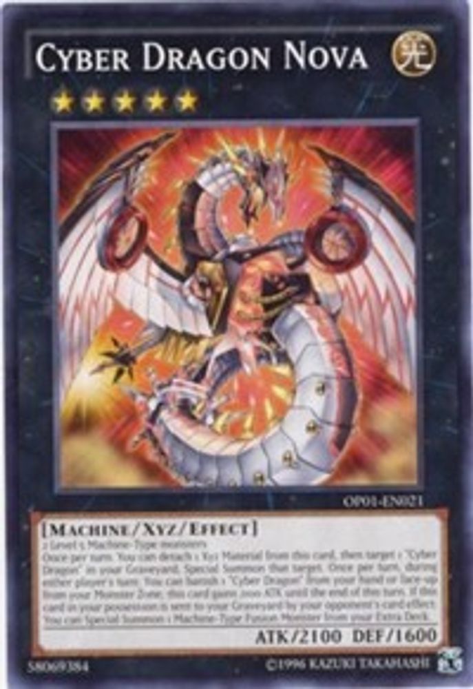 Cyber Dragon Nova (OP01-EN021) - Common